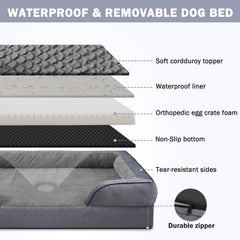 INVENHO removable washable cover enables quick cleaning and hygienic rest area.