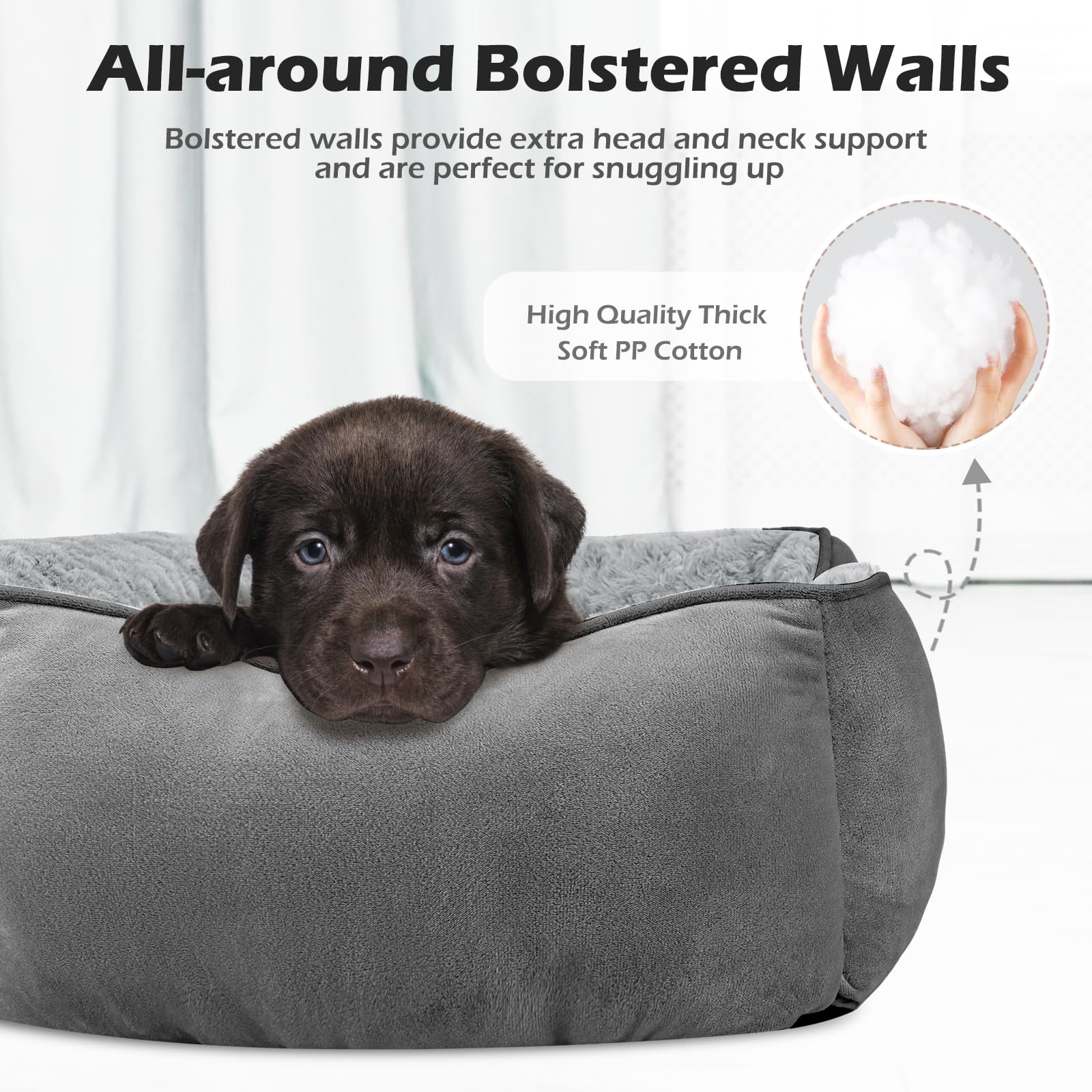 INVENHO rose swirl faux fur cover provides cozy warmth