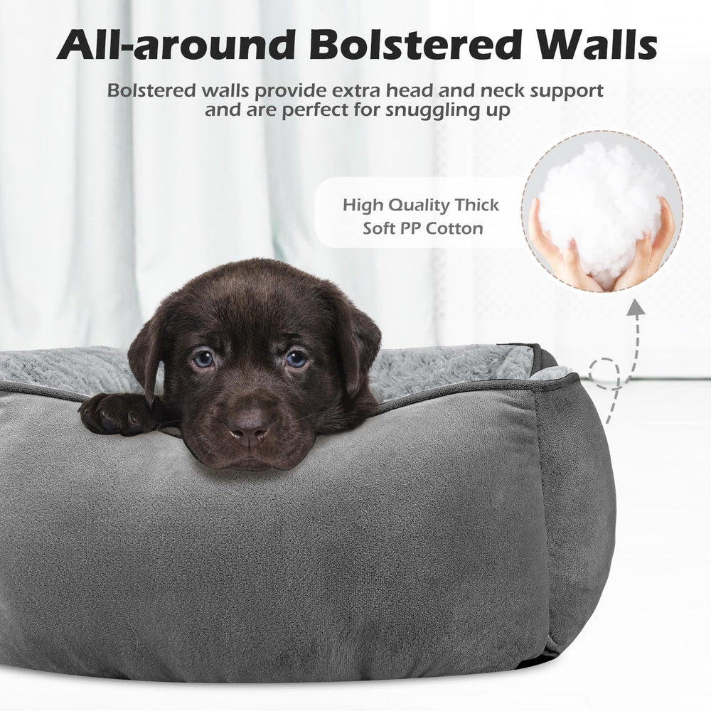 INVENHO rose swirl faux fur cover provides cozy warmth