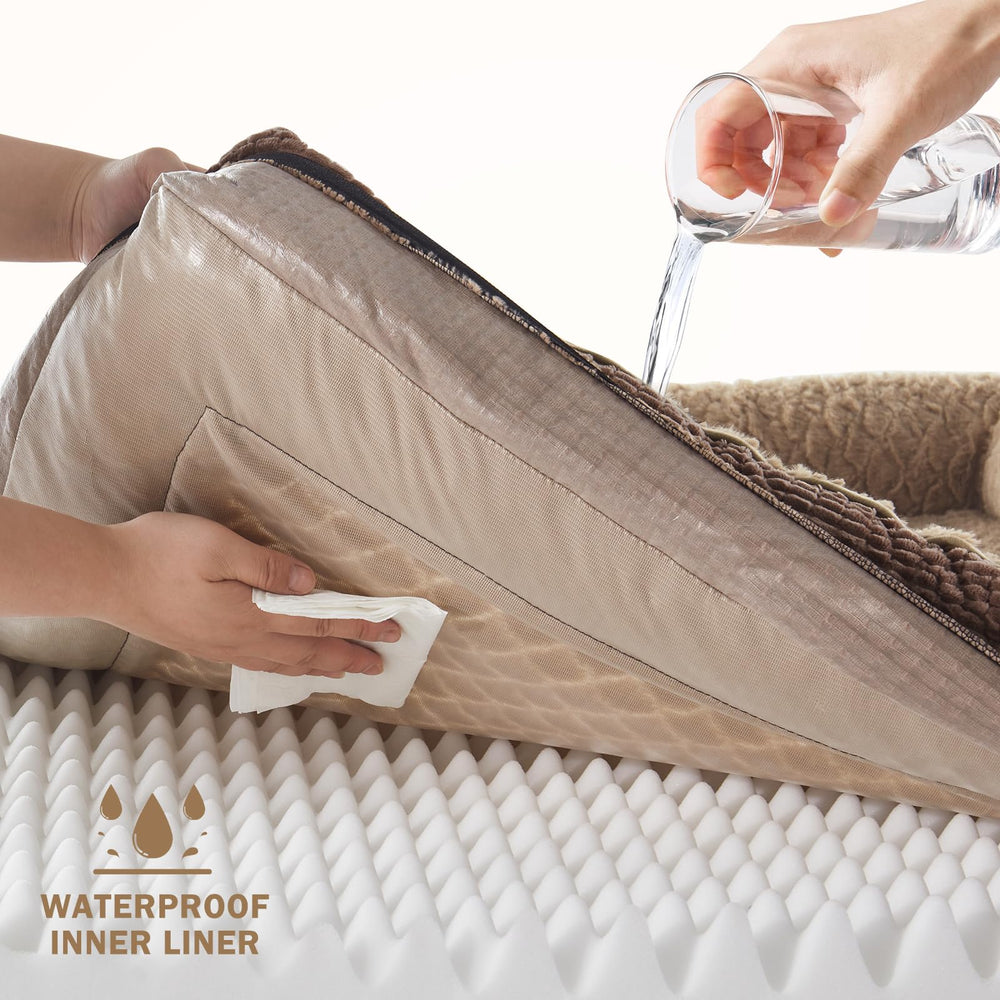 INVENHO washable cover close-up emphasizes easy care and quick laundry refresh