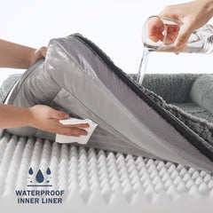 INVENHO bed waterproof inner lining protecting foam from spills
