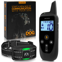 INVIROX 2026 Edition collar remote closeup demonstrates precise training control.