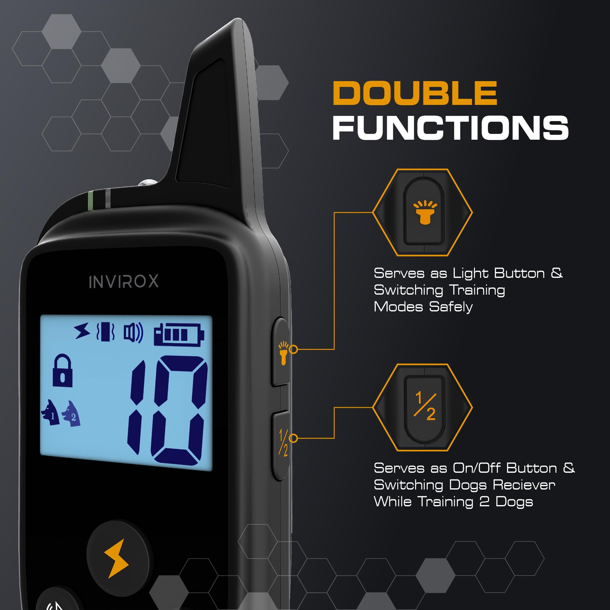INVIROX 2026 Edition off-leash training supports safe, controlled sessions outdoors.