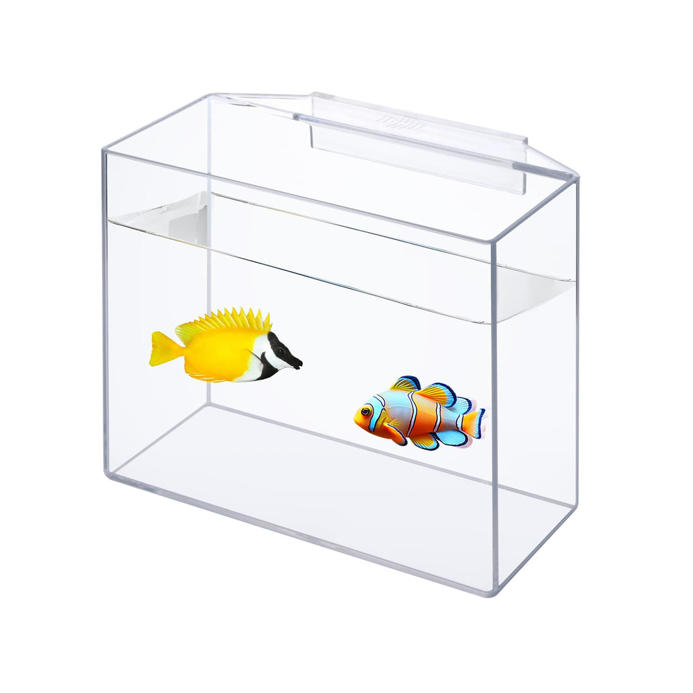 IOAOI Drip Acclimation Container hanging design for easy placement beside the tank
