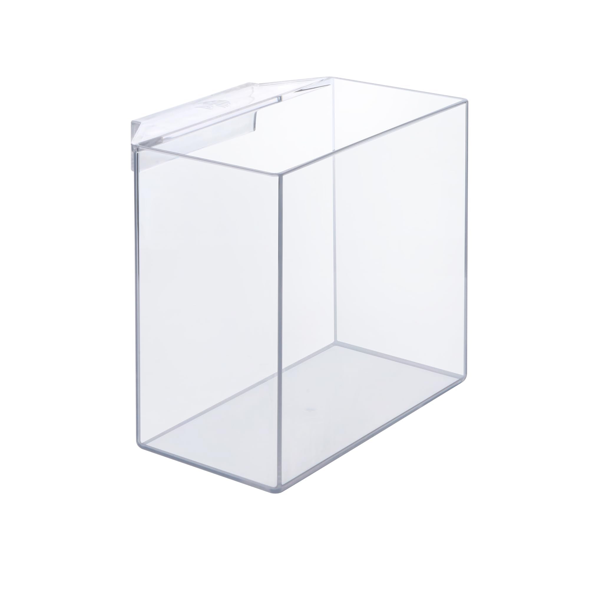 IOAOI Drip Acclimation Container in transparent acrylic for unobtrusive monitoring during acclimation