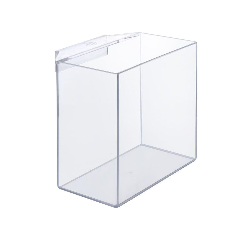 IOAOI Drip Acclimation Container in transparent acrylic for unobtrusive monitoring during acclimation
