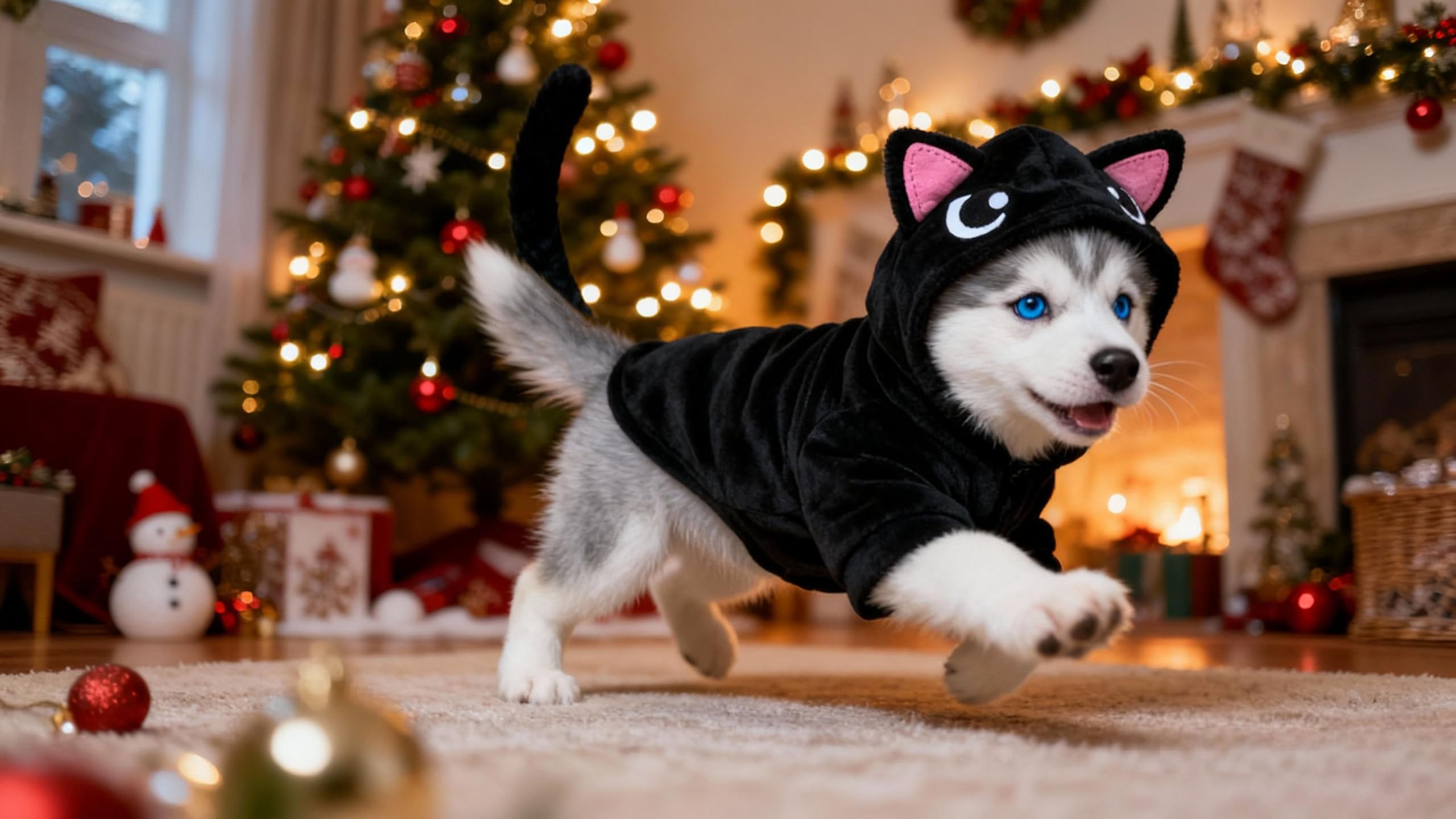 IOICYBF pet costume cat – adorable hoodie adds cozy holiday charm for cats.