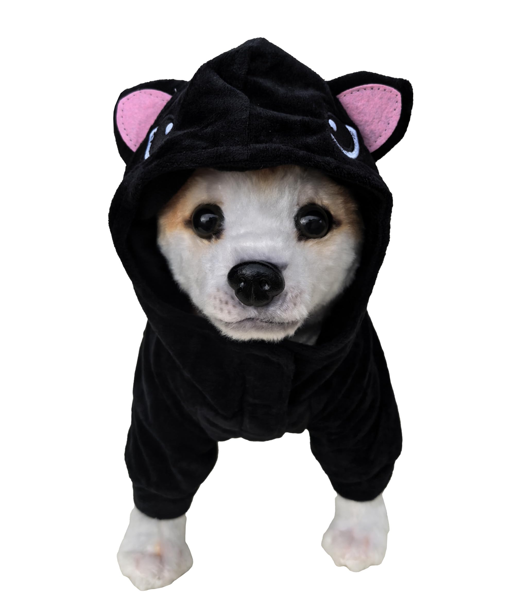 IOICYBF pet costume penguin – cozy, festive hoodie keeps small dogs warm for winter outings.
