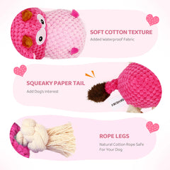 IOKHEIRA cotton rope legs add durability for tug and bite