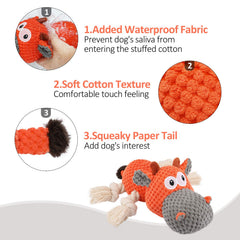 IOKHEIRA crinkle-paper ears toy enhances sensory play and excitement.