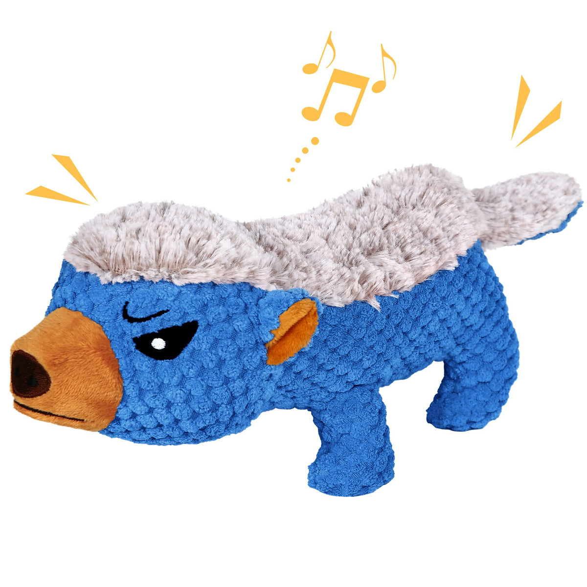 IOKHEIRA dog plush toy soft plush material provides gentle play and comfort