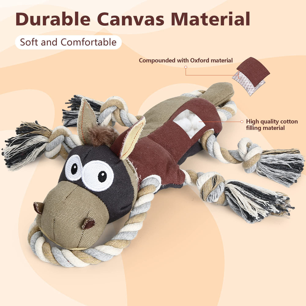 IOKHEIRA squeaky toy for dogs, adds excitement during play.