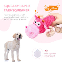 IOKHEIRA toy with crinkle paper ears to boost interactive play