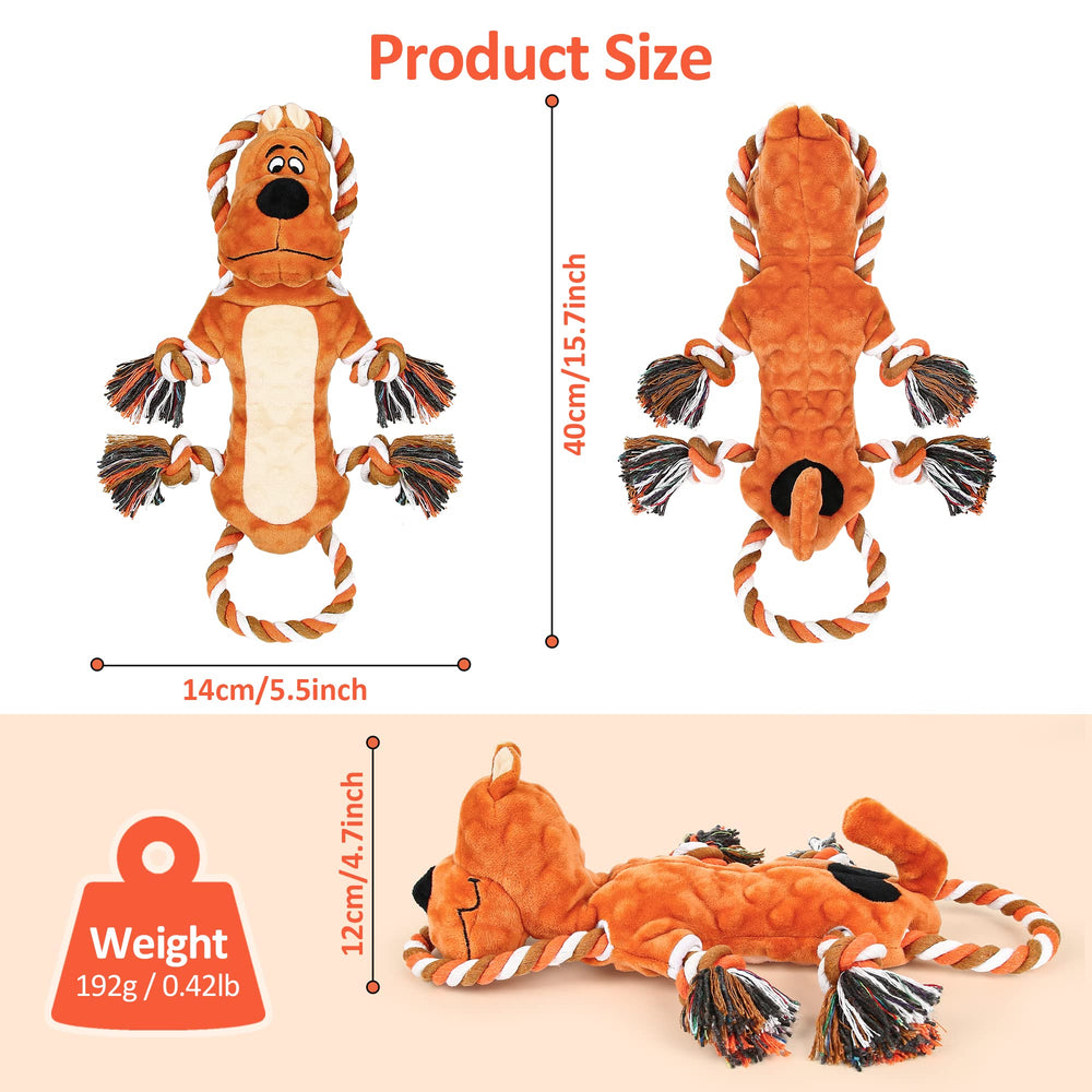 IOKHEIRA large-breed tug-of-war toy for strong chewers and bonding