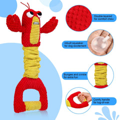 IOKHEIRA large-dog tug-war toy encourages bonding and active exercise for big breeds.