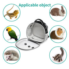 ioview breathable mesh design with side door promotes airflow for small pets.