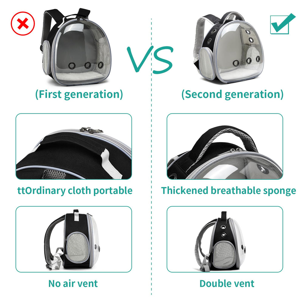 ioview PC material with EVA reinforcement keeps the carrier's shape.