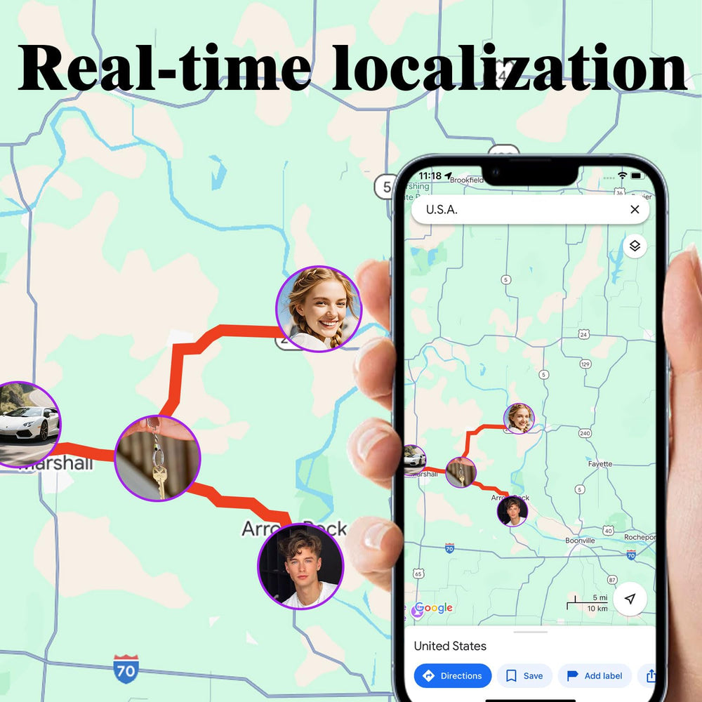 IOYDC Cat Tracker real-time alerts highlight immediate phone notifications for pets.
