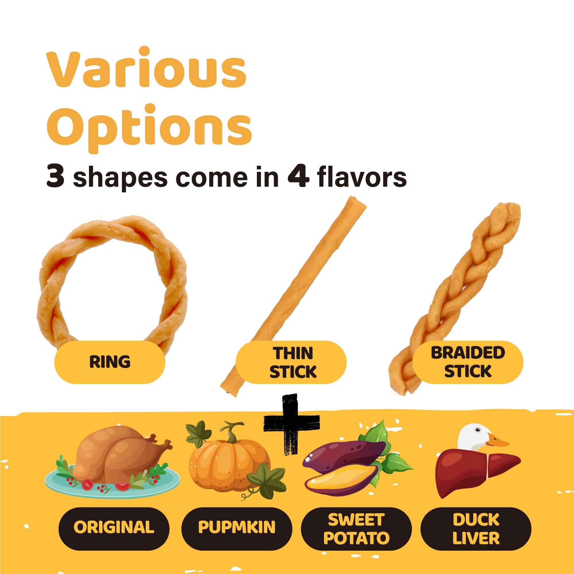 ipaw turkey duck liver ring chew ideal for training rewards