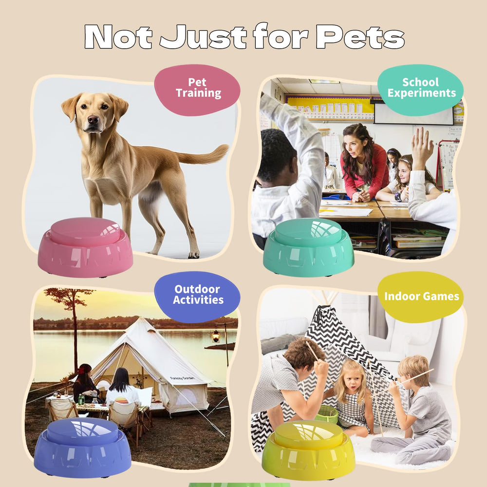 ipawspace recordable button fun gift suggests playful communication and pranks with friends