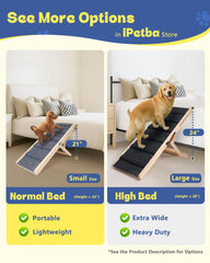 IPETBA dog ramp folded-flat highlights easy storage and travel convenience