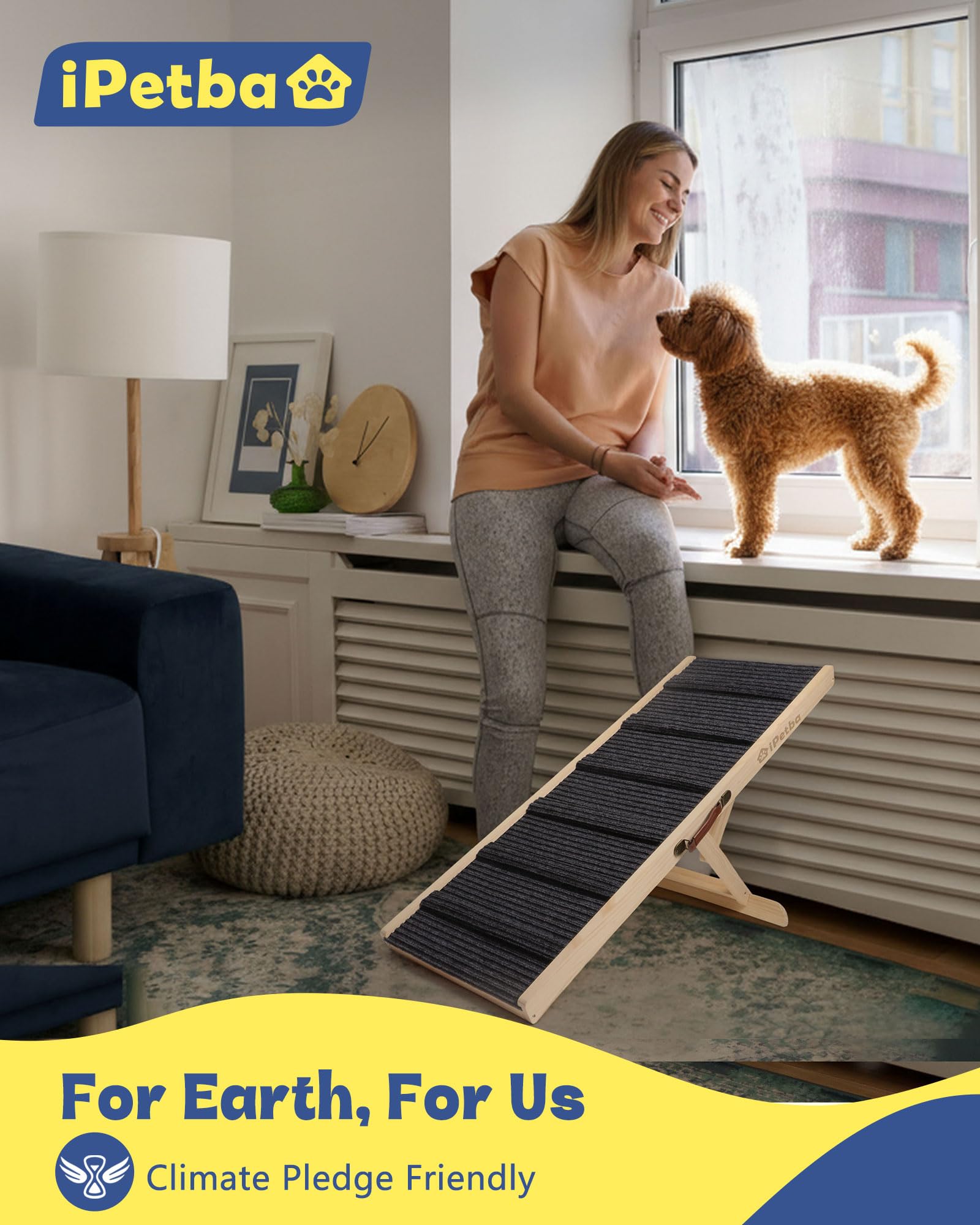 IPETBA up to 70-lbs capacity supports daily use.