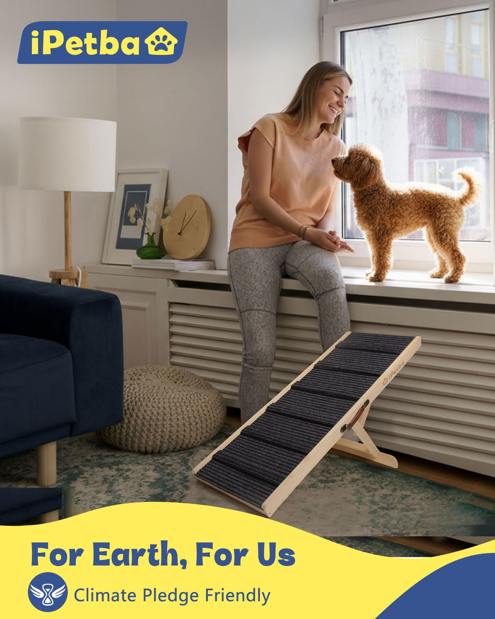 IPETBA up to 70-lbs capacity supports daily use.