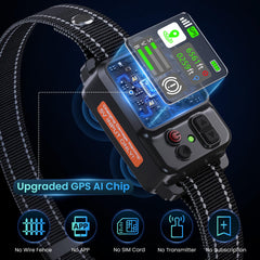 ipetlore control radius visual illustrates adjustable fence radius for flexible play.