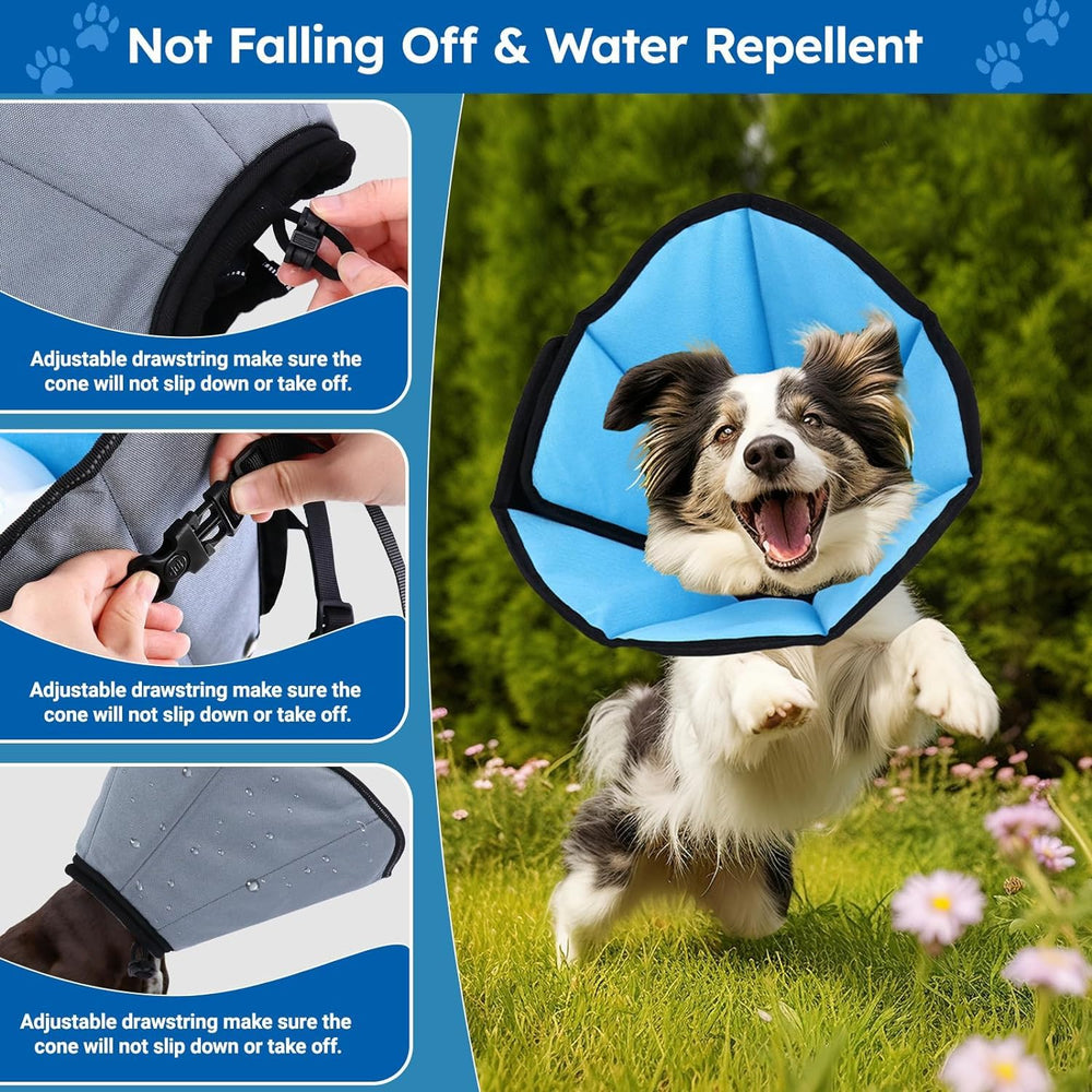 ipetstation dog cone size chart guide image helps choose the right fit