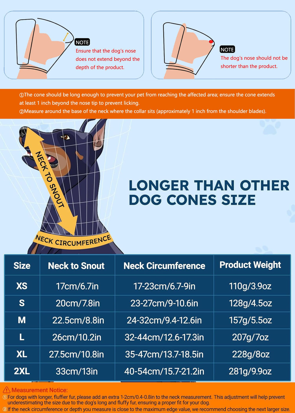 ipetstation dog cone soft oxford cloth interior provides gentle protection