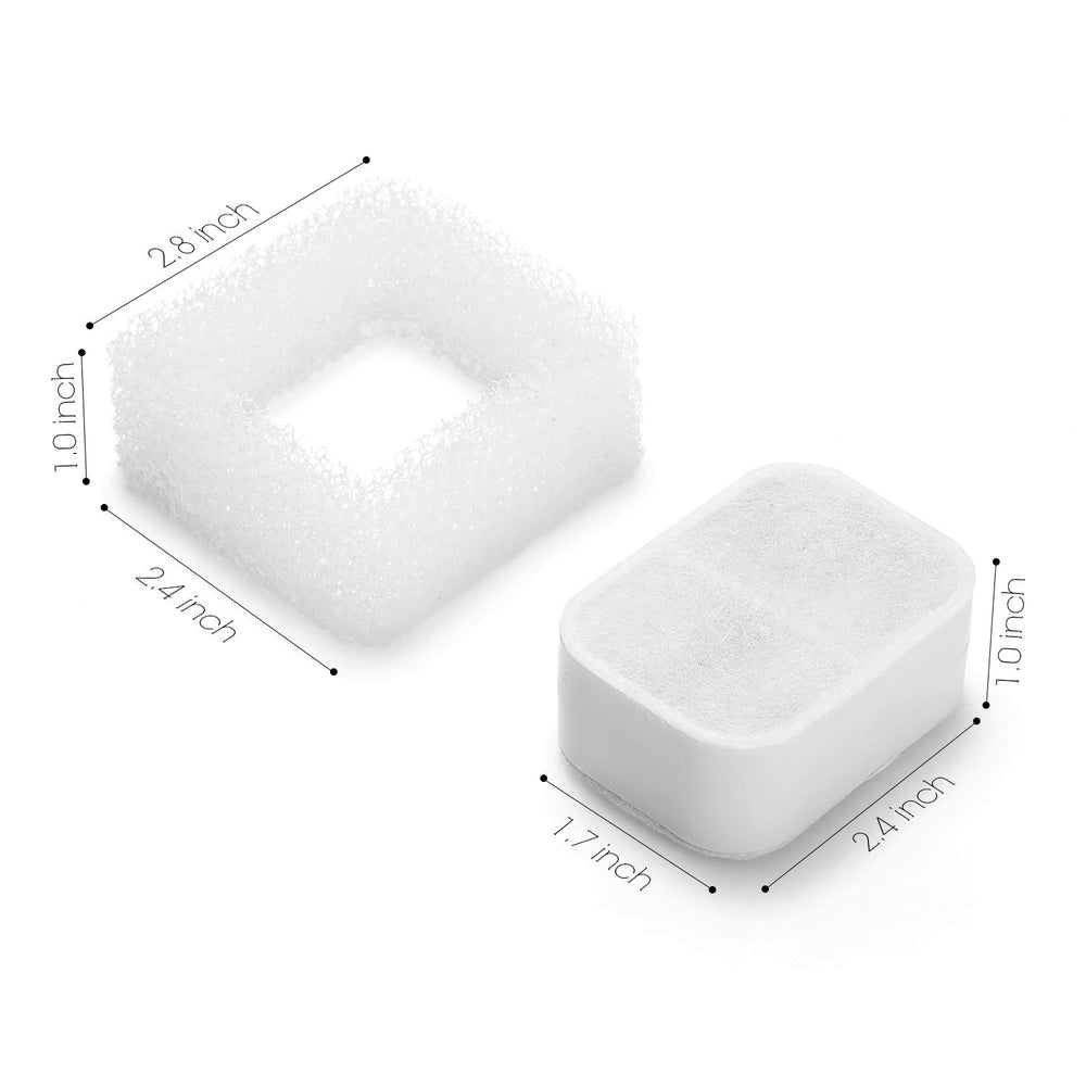 iPettie ceramic-pet-fountain water-flow view