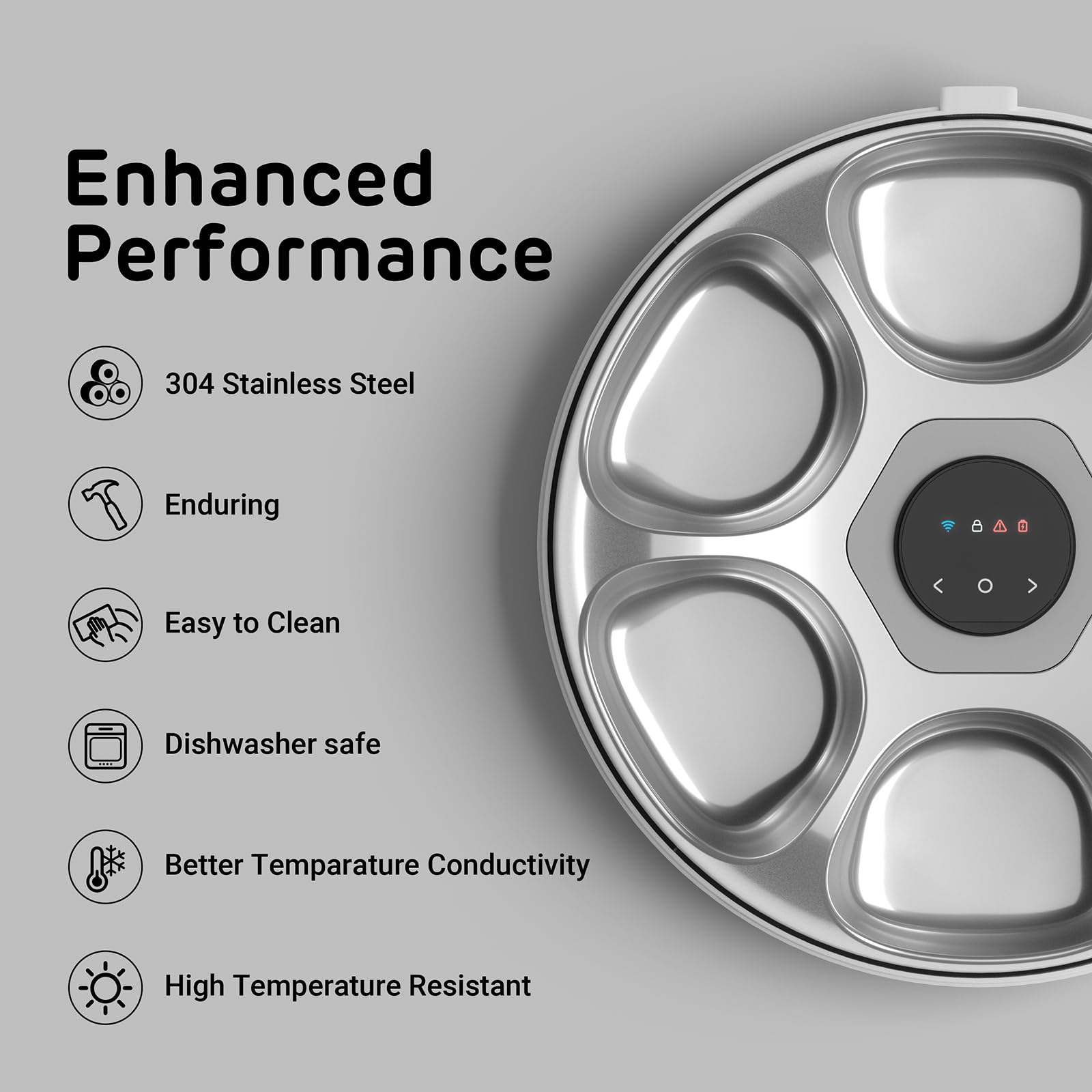 iPettie Donut Frost app control image demonstrates remote scheduling.