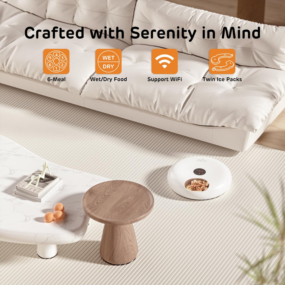 ipettie Donut Frost wifi setup shows smart connectivity in action