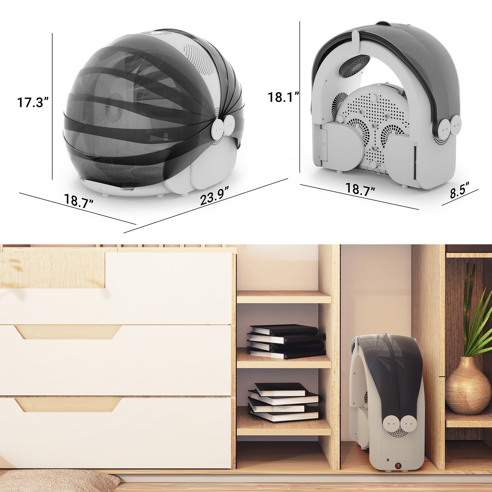 ipettie foldable-design-storage image shows easy transport and compact storage after use.
