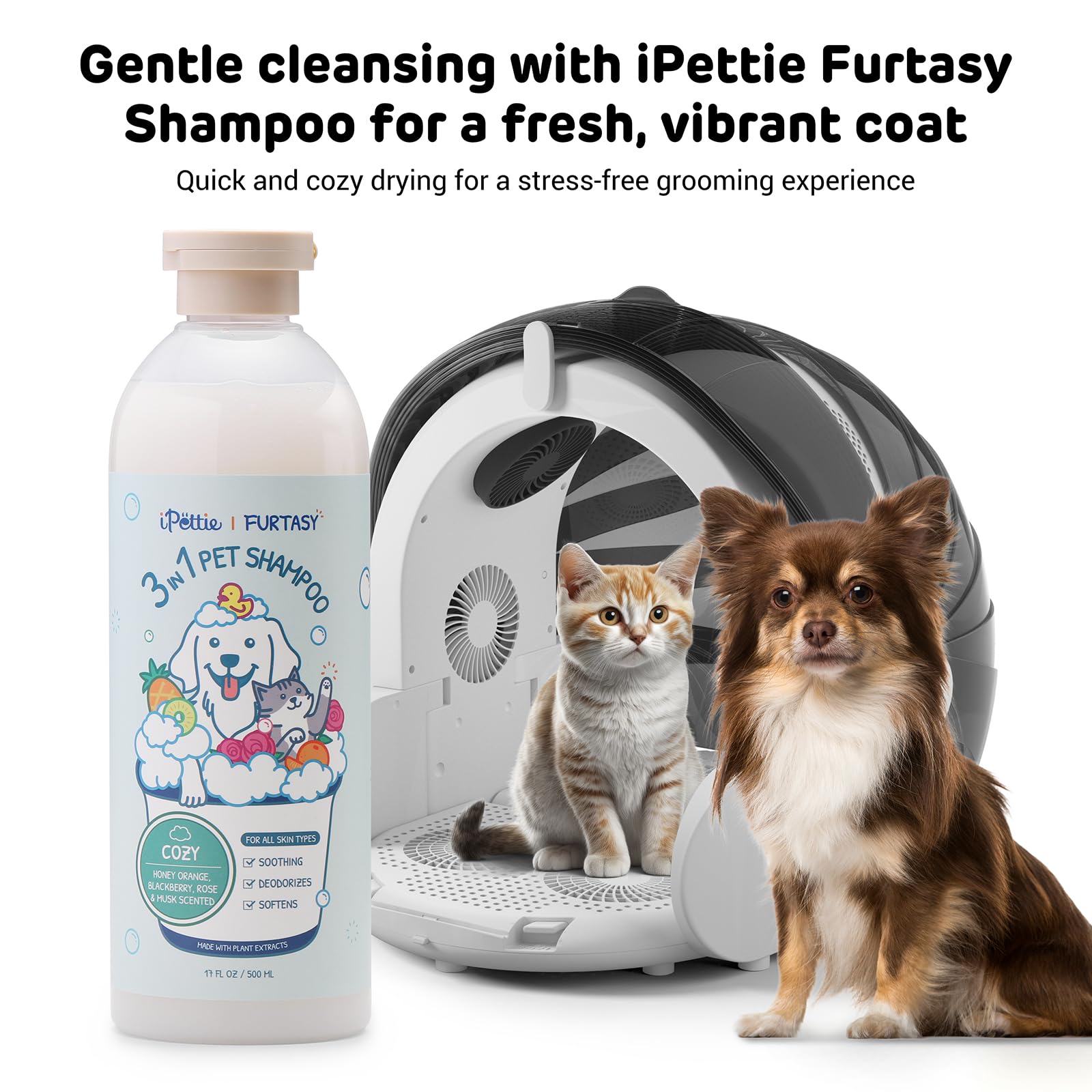 iPettie Furtasy fragrance-sunshine-scent hints airy pear-peony-musk