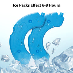 iPettie ice-pack in use with Frost feeder cooling meals during busy mornings