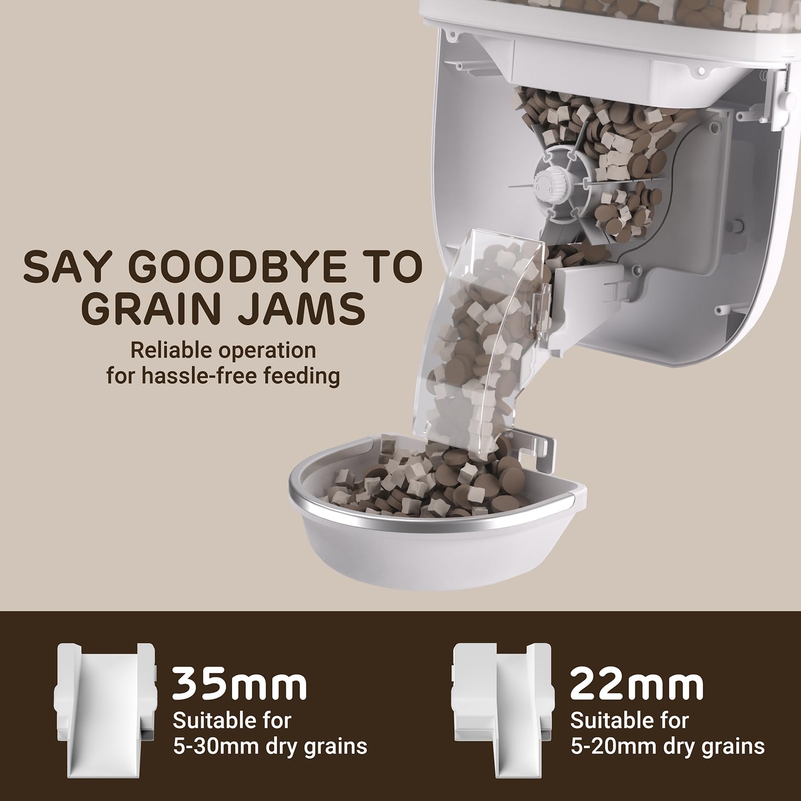 ipettie smart wifi hanging feeder 62oz capacity minimizing refills during the day
