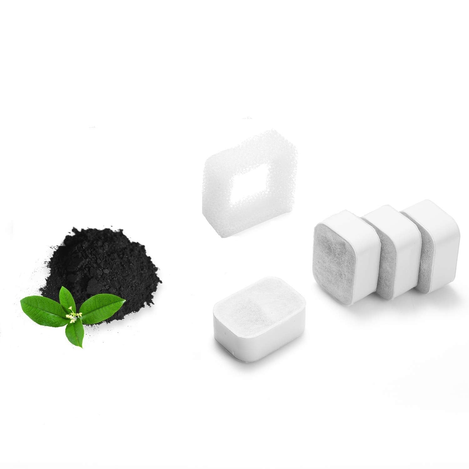 iPettie tritone-fiumi replacement filters pack for clean, fresh pet water