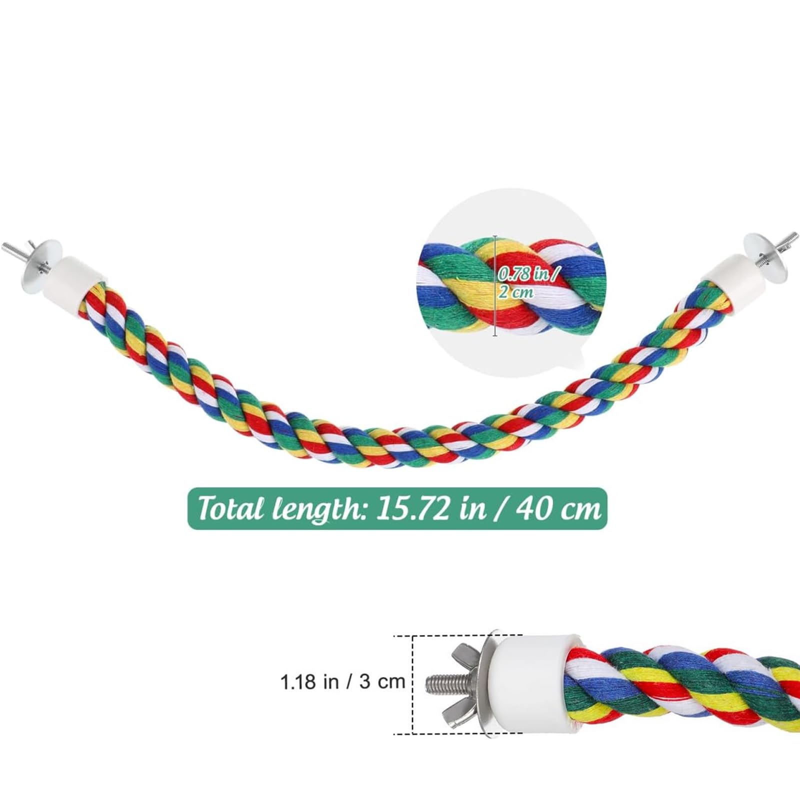 iplusmile bird-swing-spiral toy adds playful movement and mental stimulation.