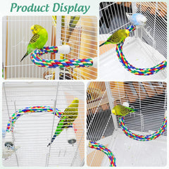 iplusmile bungee-rope-perch flexible fun for horizontal and vertical play.