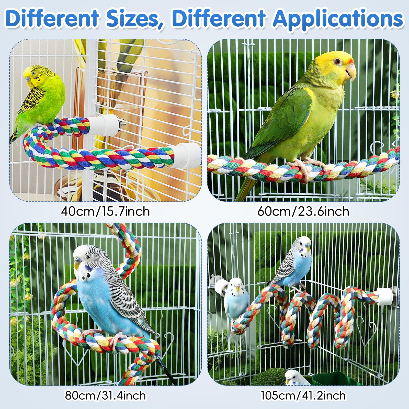 iplusmile soft-cotton-rope keeps feet comfortable during play.