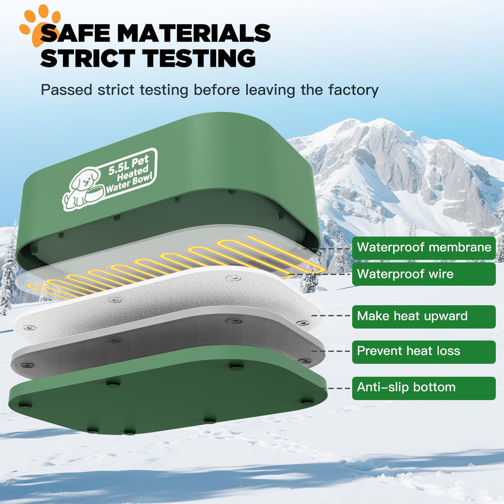 IPOW spill-proof design helps keep water contained on deck or yard.