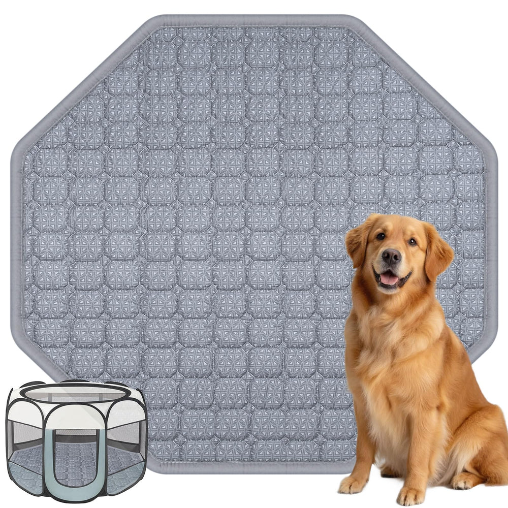 IPOZITO dog bed mat for playpens fits octagonal crates for better comfort