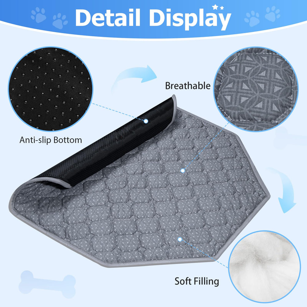 IPOZITO dog bed mat with soft padding delivers plush support