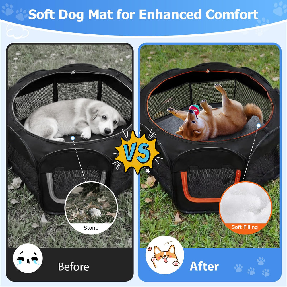 IPOZITO dog bed mat washable-materials clean easily after use.