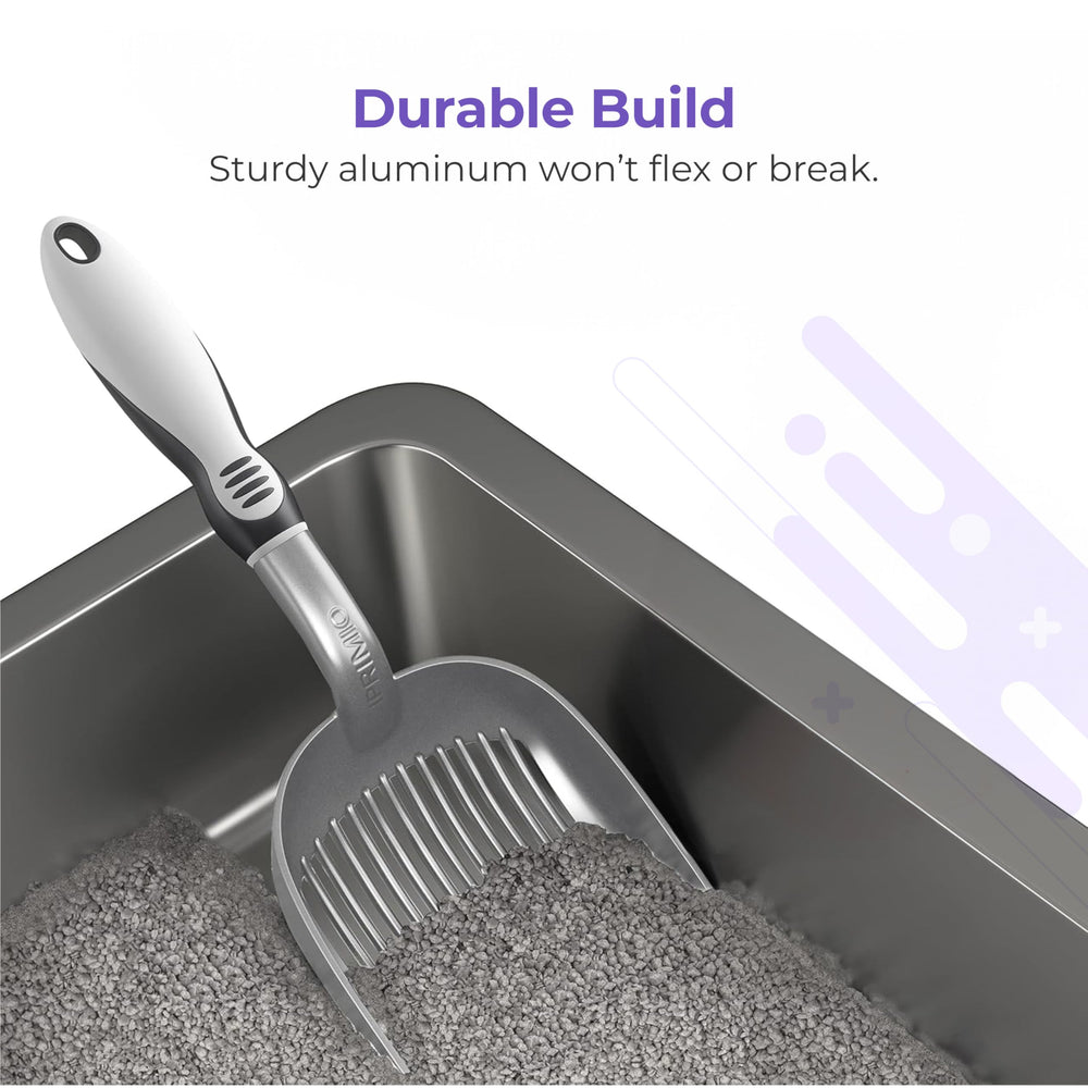 IPRIMIO silver XL scoop shown in ready to use home setup