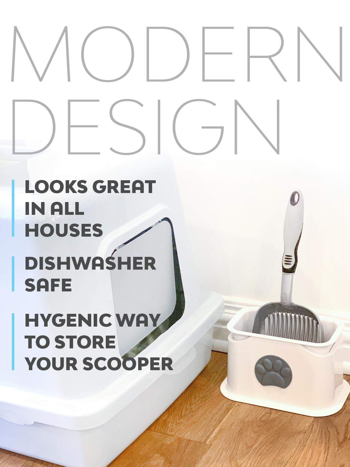 iPrimio durable holder cleans easily with water and soap after use