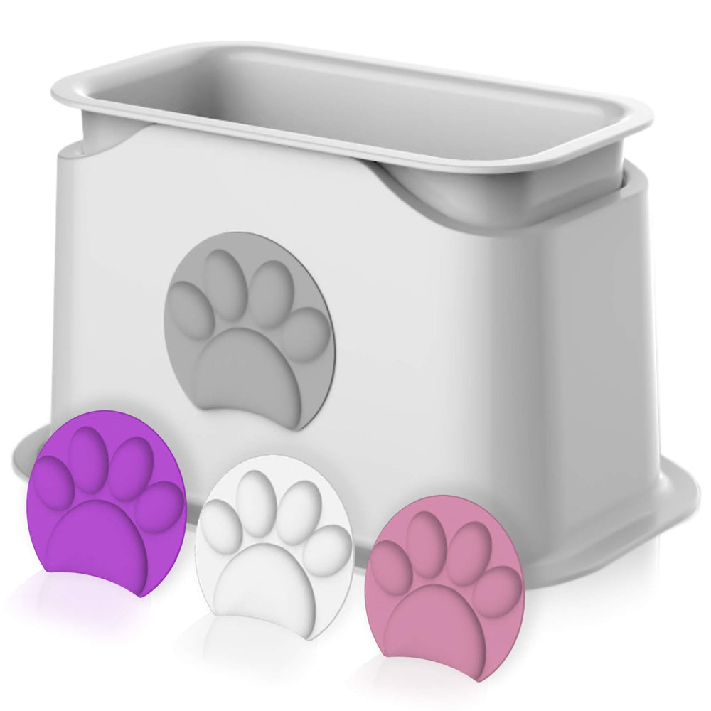 iPrimio universal cat litter scooper holder shows durable design for steady scooping