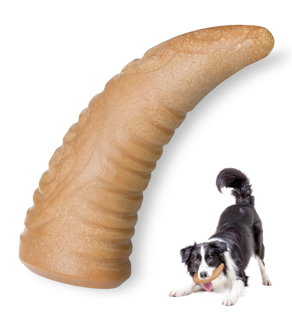 IPTPAS Durable Dog Chew Toy close-up shows bite-resistant design for aggressive chewers.