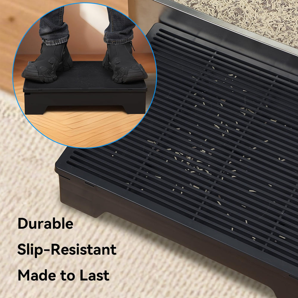 IQMaoGo cat litter box step ramp fits automatic litter boxes